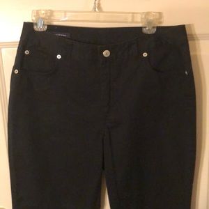 Women’s Sz 10 Lands End black cropped pants